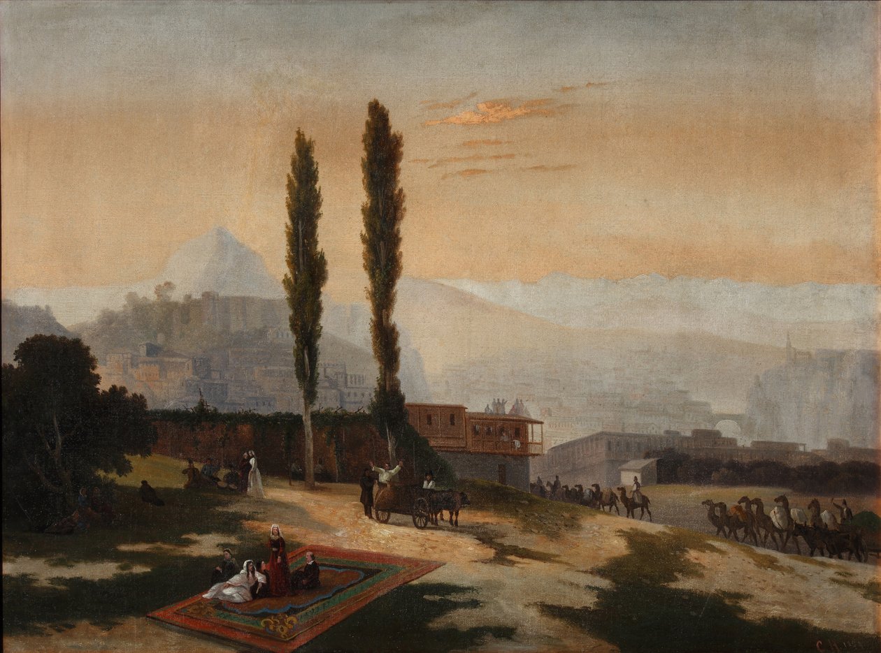 Tiflis látképe, 1890 alkotó: Unbekannt