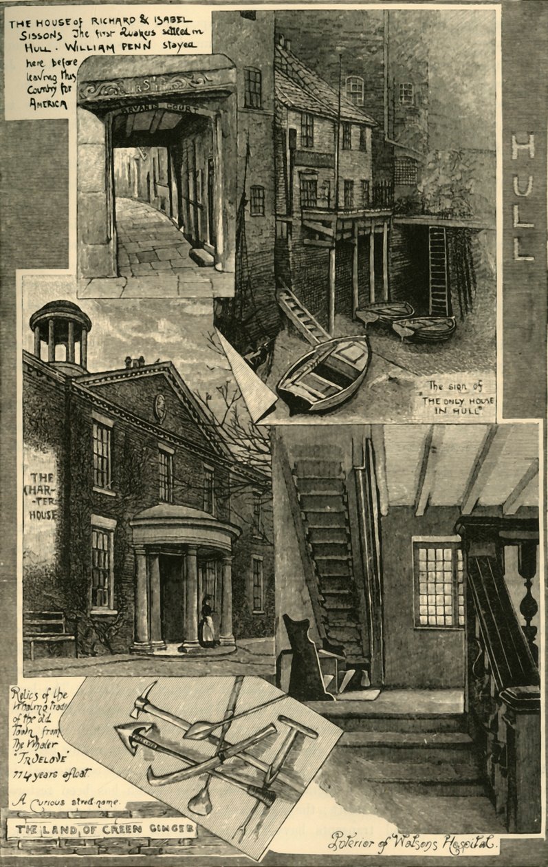 Nézetek Hullban, 1898. alkotó: Unbekannt