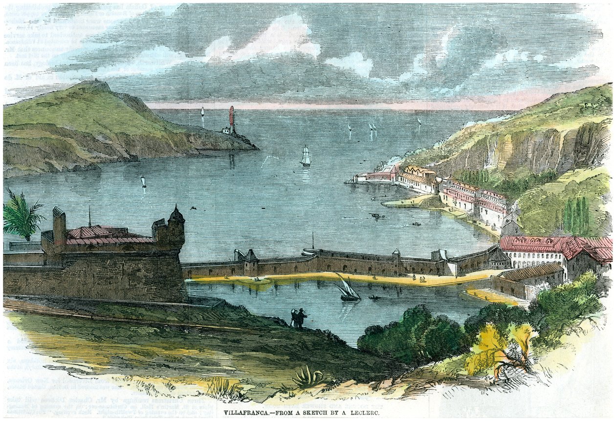 Villafranca, Olaszország, 1870 alkotó: Unbekannt