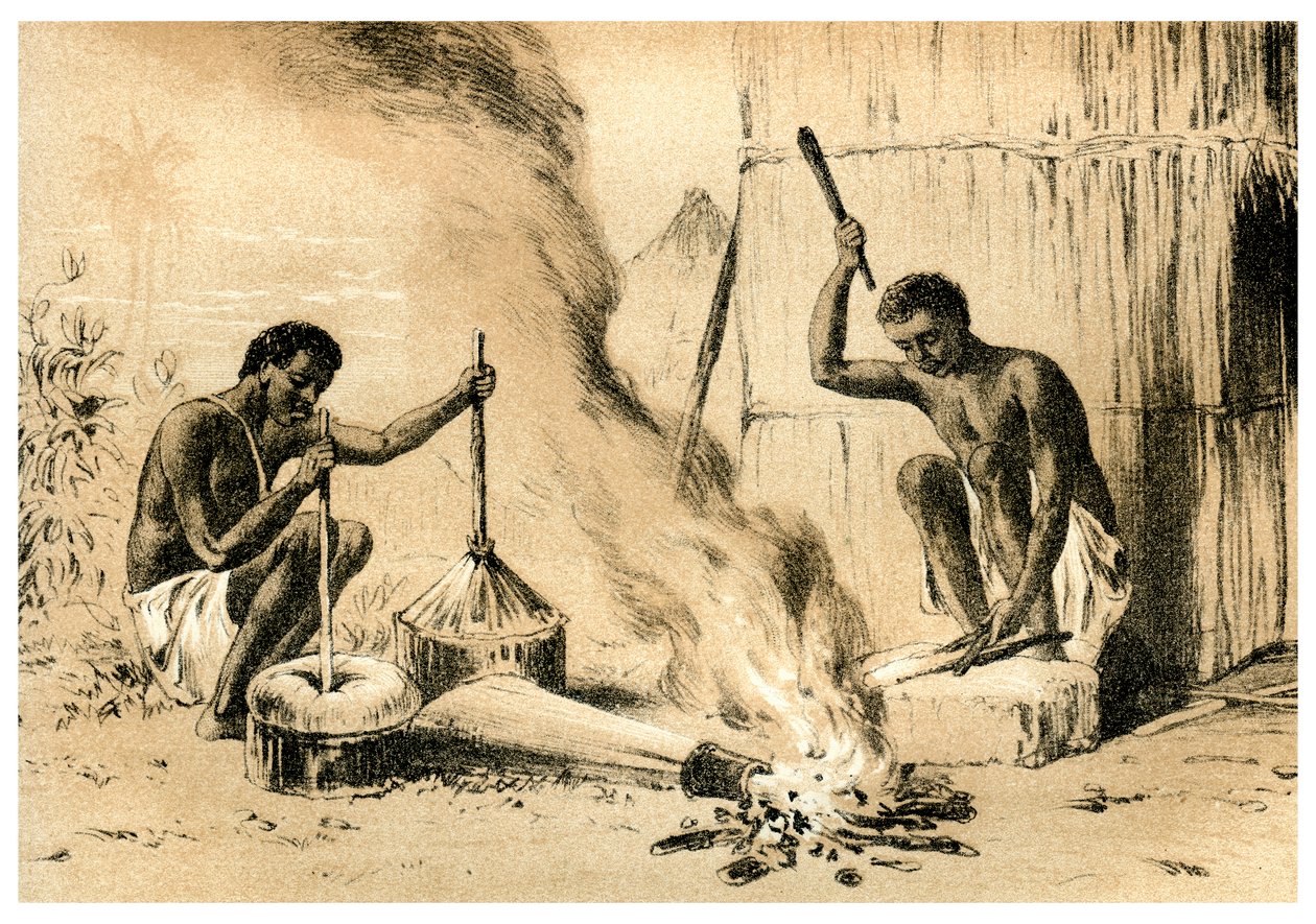 Falusi kovácsok, 1883 alkotó: Unbekannt