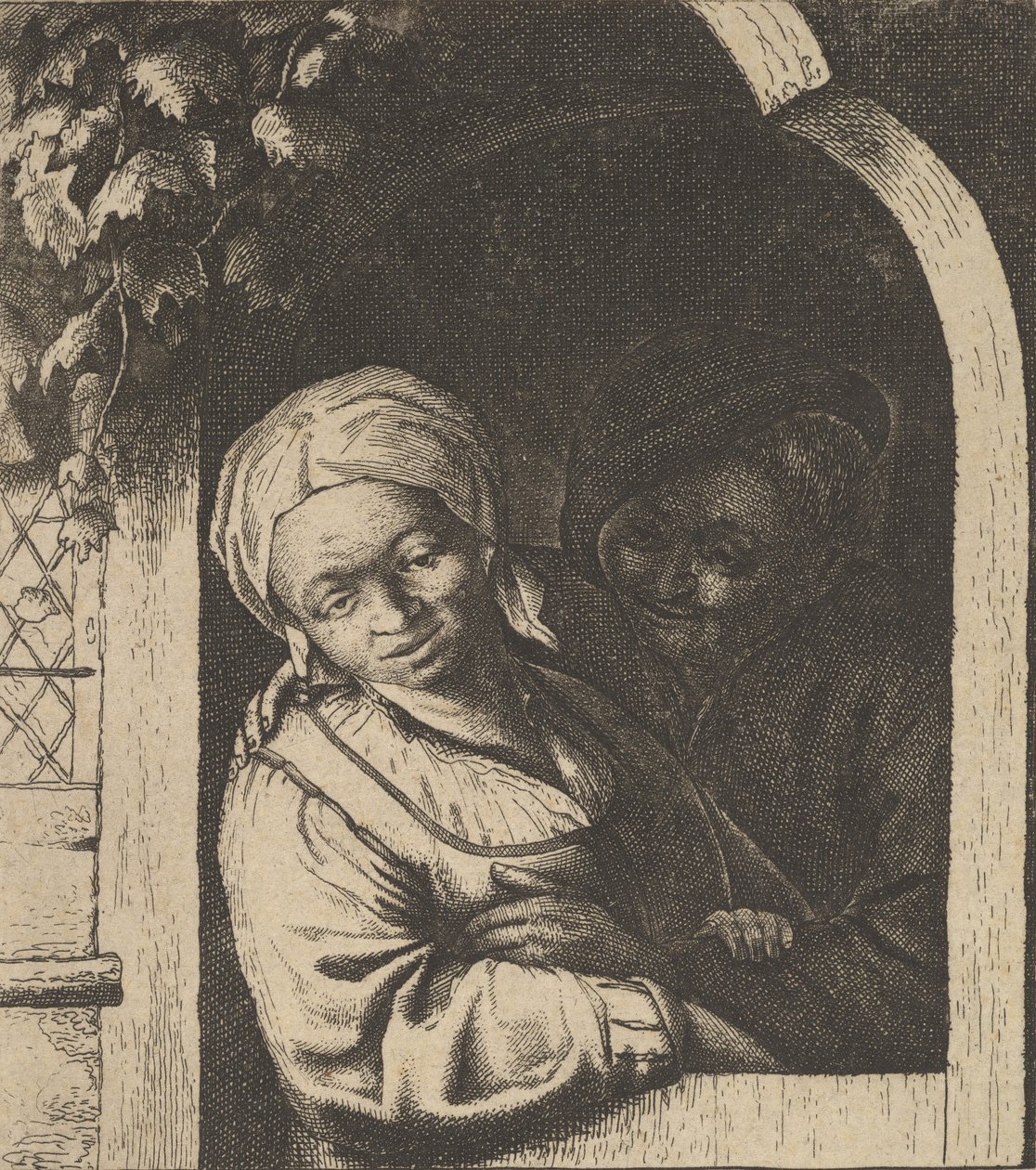 Falusi lány, 1610-85. alkotó: Unbekannt