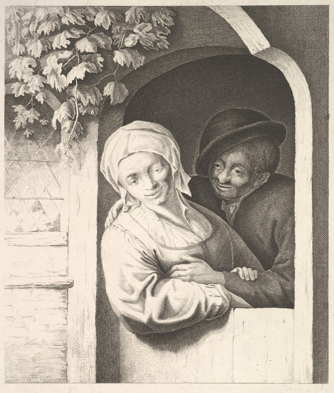 Falusi lány, 1610-85. alkotó: Unbekannt
