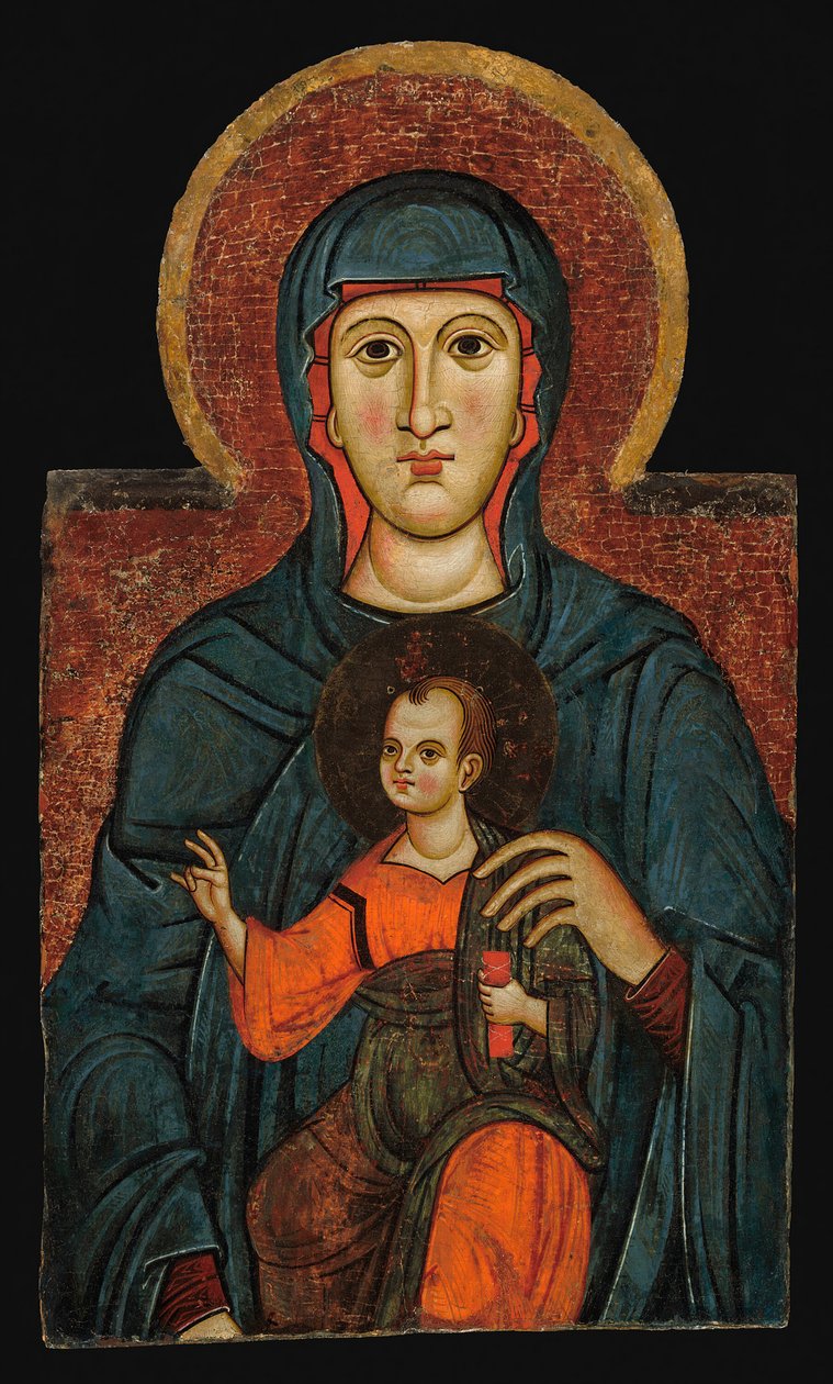 Szűz és gyermek, 1270 körül. alkotó: Unbekannt