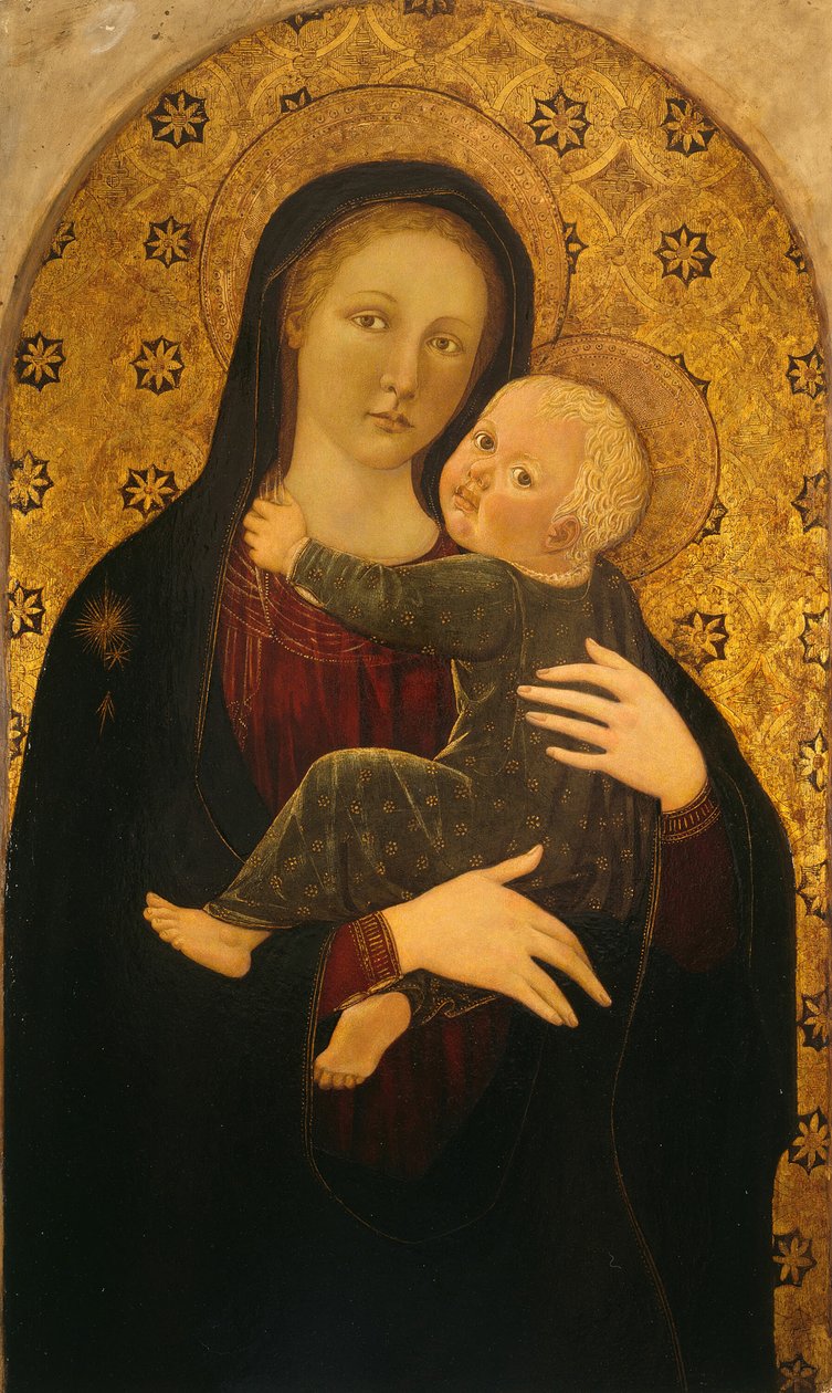 Szűz és gyermek, c. 1450. alkotó: Unbekannt