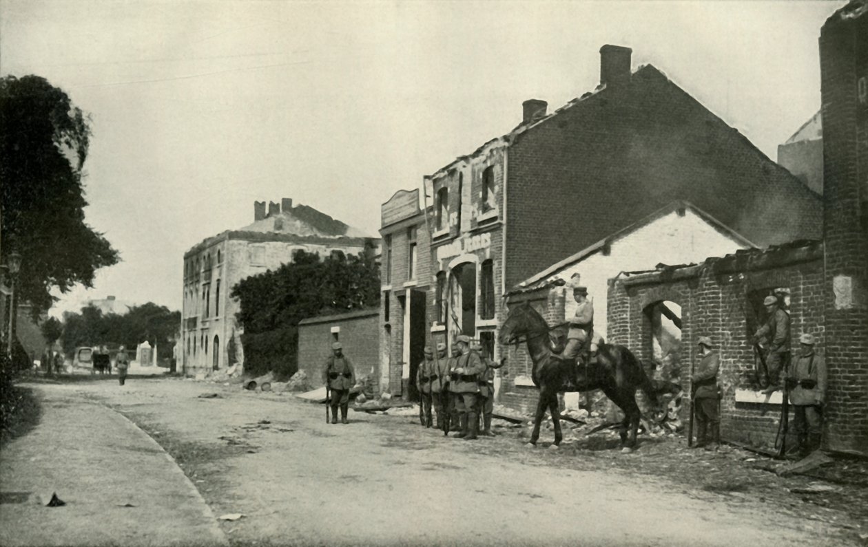 Visé a németek kezében, 1919. alkotó: Unbekannt