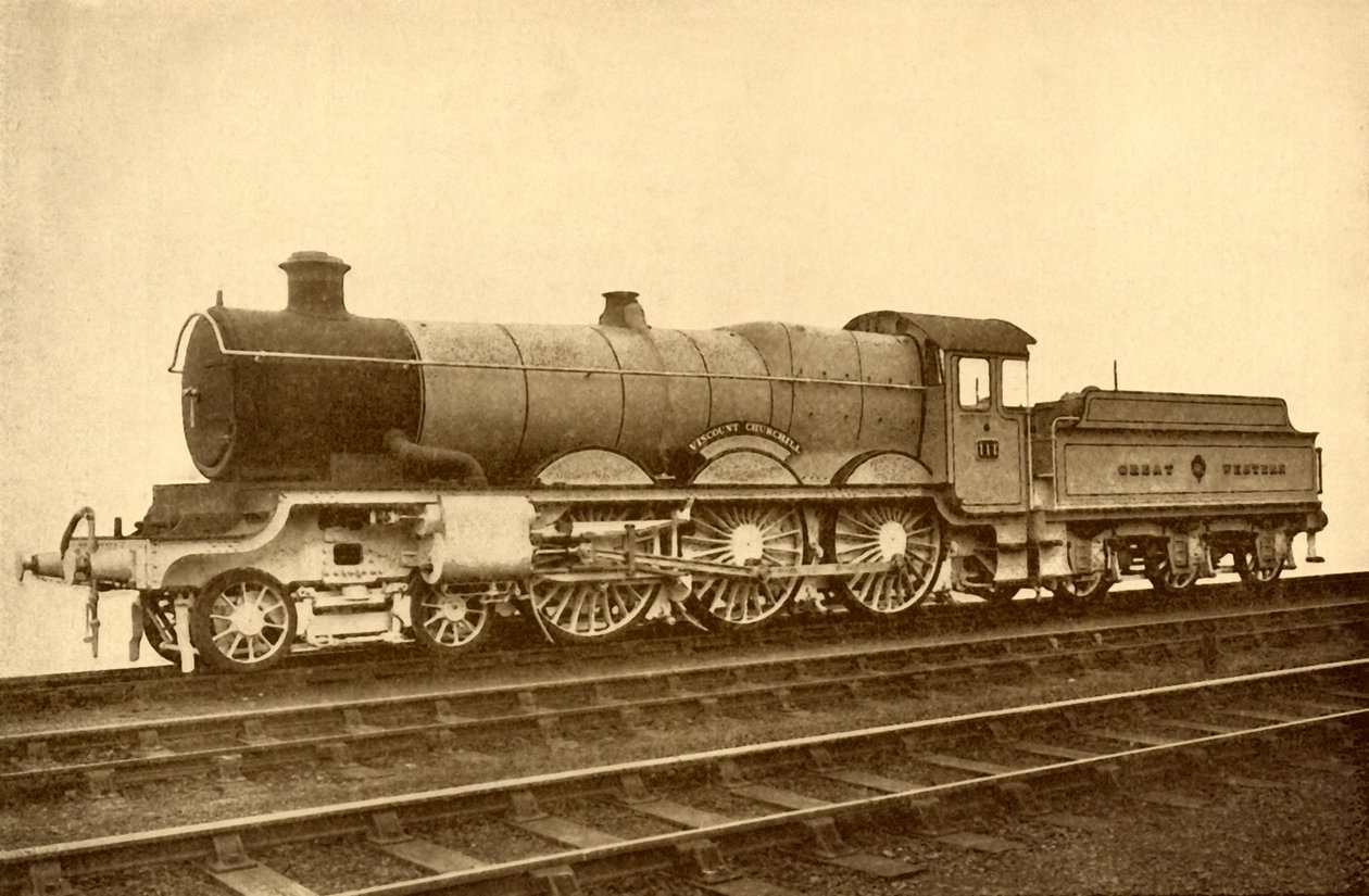 Churchill vikomt 4-6-0, 1930. alkotó: Unbekannt
