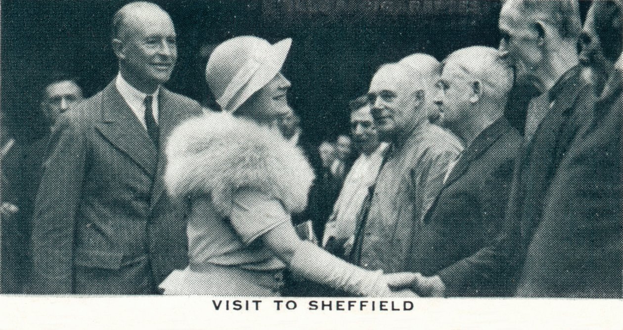 Sheffieldi látogatás, 1934-1937 alkotó: Unbekannt