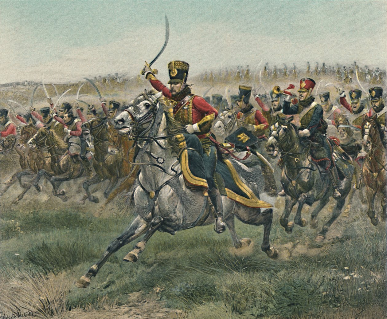 Éljen a császár!, 1807, 1896 alkotó: Unbekannt