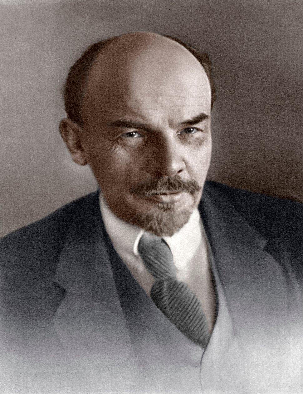 Vlagyimir Iljics Uljanov Lenin, orosz bolsevik forradalmár, 1917 alkotó: Unbekannt