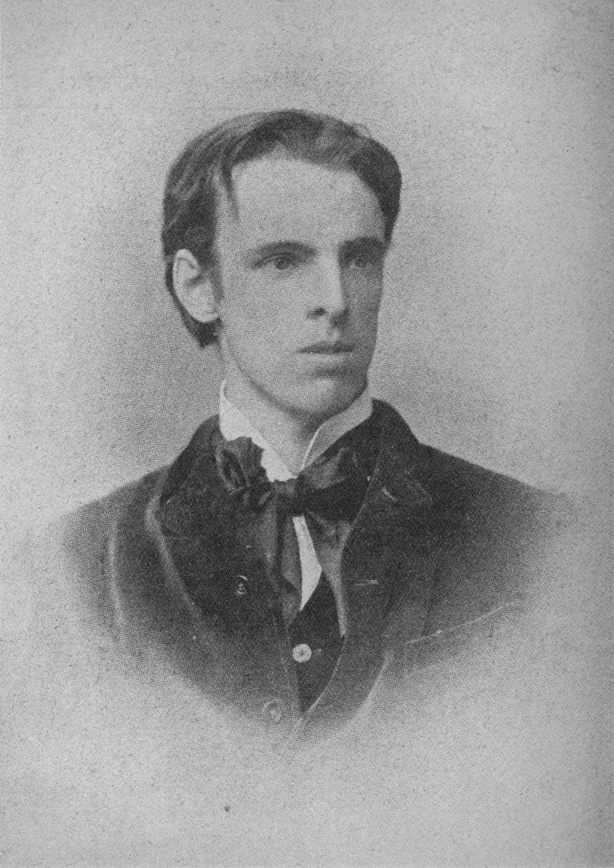 W. B. Yeats, c1900, 1934 alkotó: Unbekannt