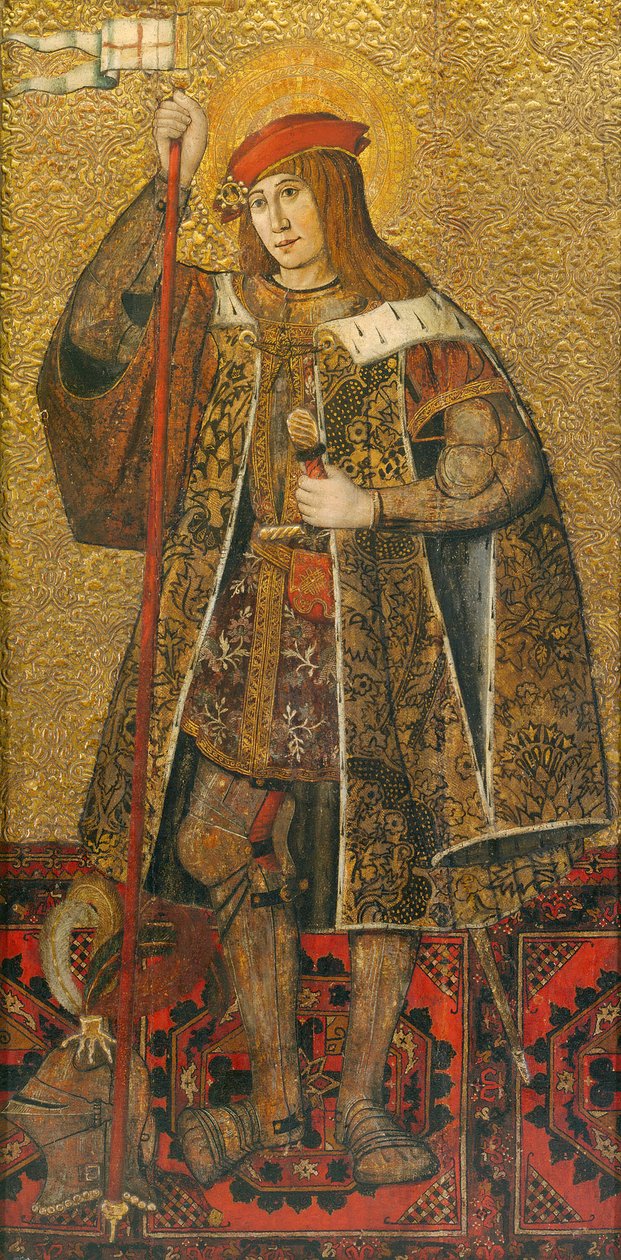 Warrior Saint, 14901500. alkotó: Unbekannt
