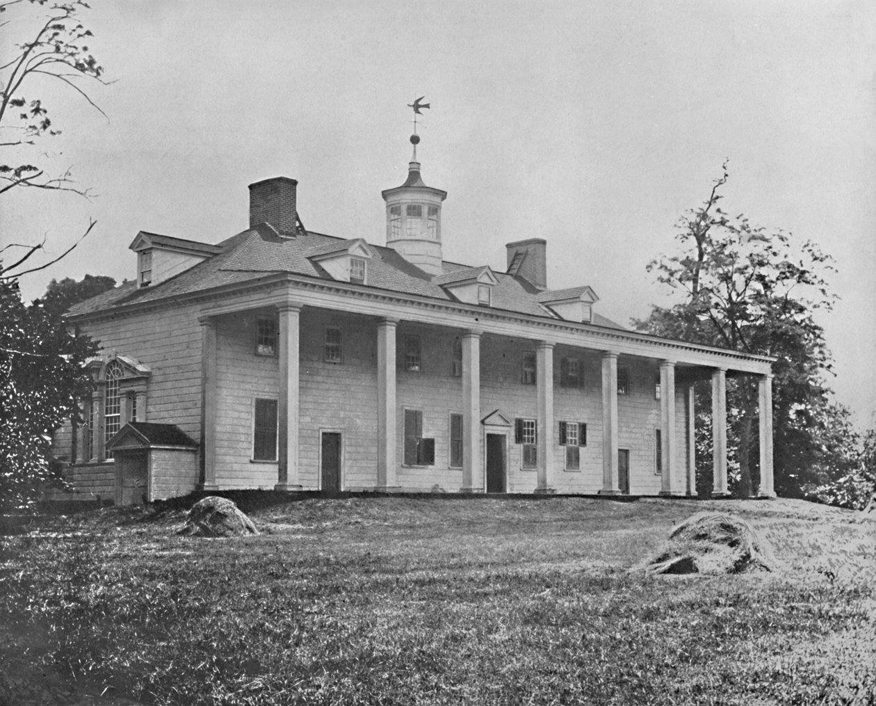 Washington otthona, Mount Vernon, Virginia, 1897. alkotó: Unbekannt
