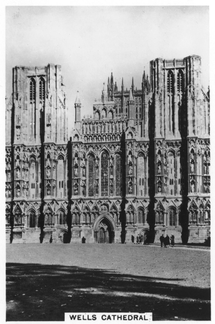 Wells-i székesegyház, Wells, Somerset, Anglia, 1936 alkotó: Unbekannt