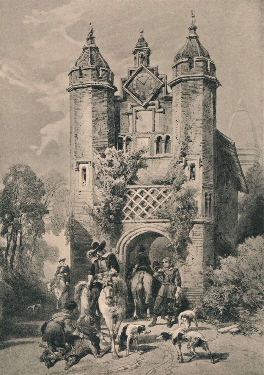 West Stow Hall, Suffolk, 1915 alkotó: Unbekannt