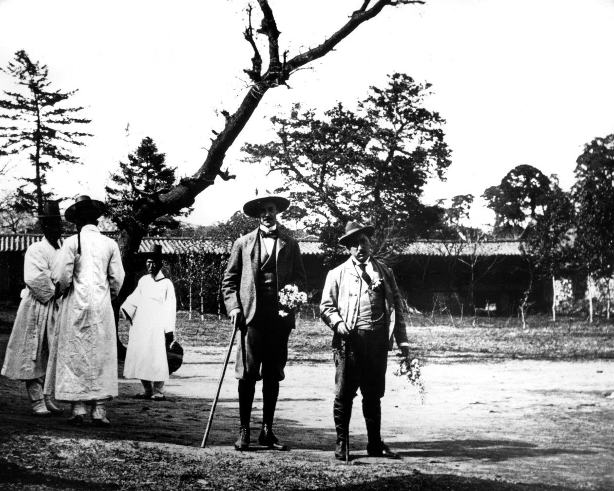 Nyugati látogatók Koreába, 1900 alkotó: Unbekannt