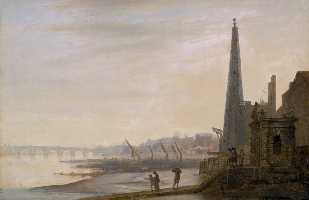 „Westminster a York Stairsből”, 1780 alkotó: Unbekannt