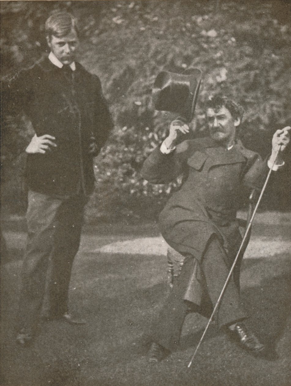 Whistler és Menpes, 1885, 1904. alkotó: Unbekannt