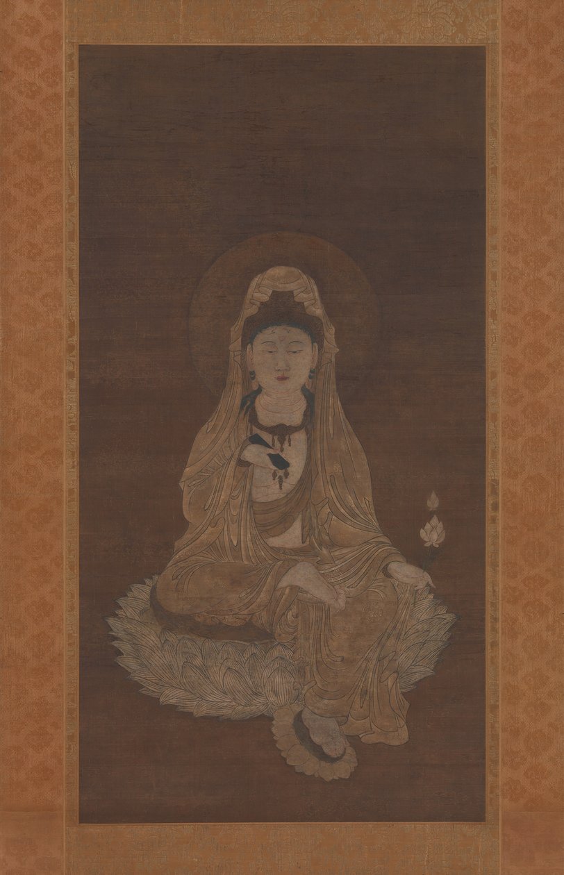 Fehérköpenyes Kannon, 13. század. alkotó: Unbekannt