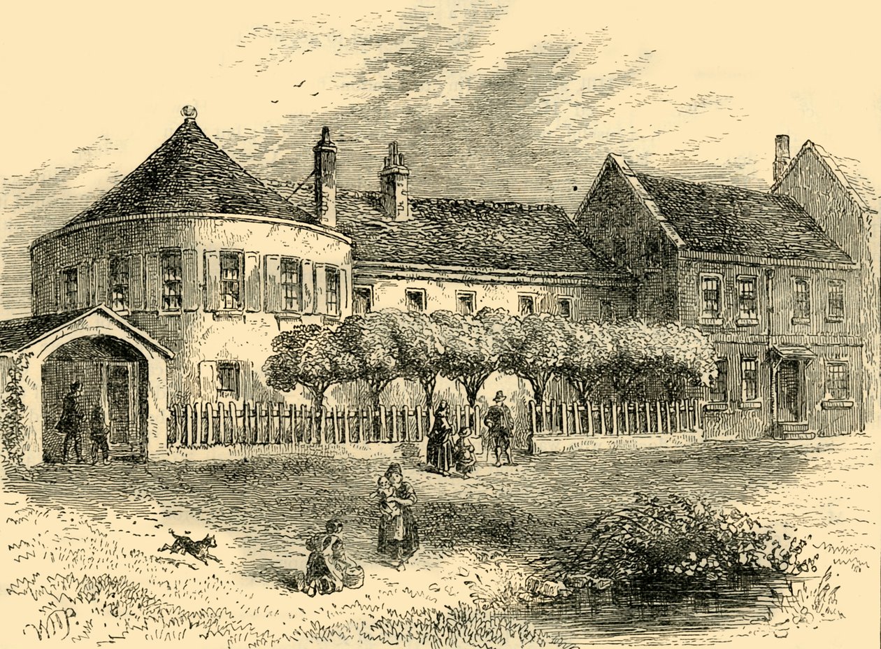 White Conduit House 1820 körül, 1872 körül. alkotó: Unbekannt