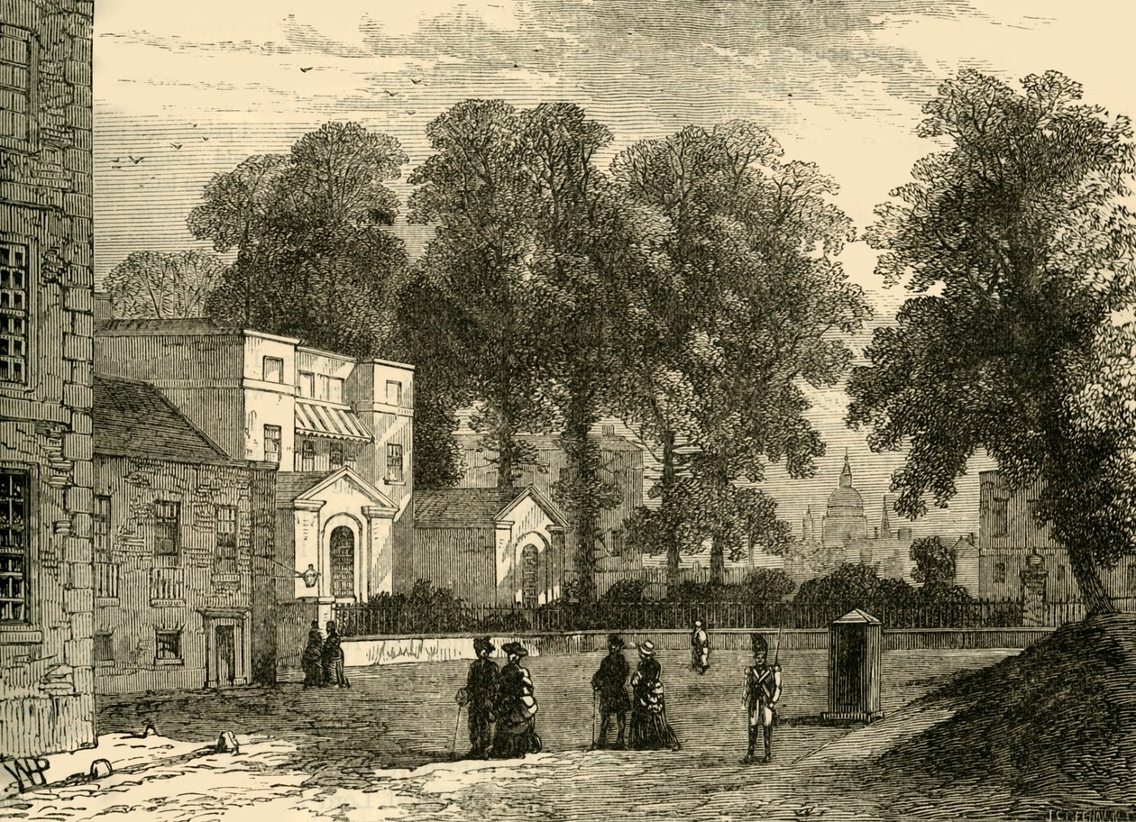 Whitehall Yard, 1881. alkotó: Unbekannt