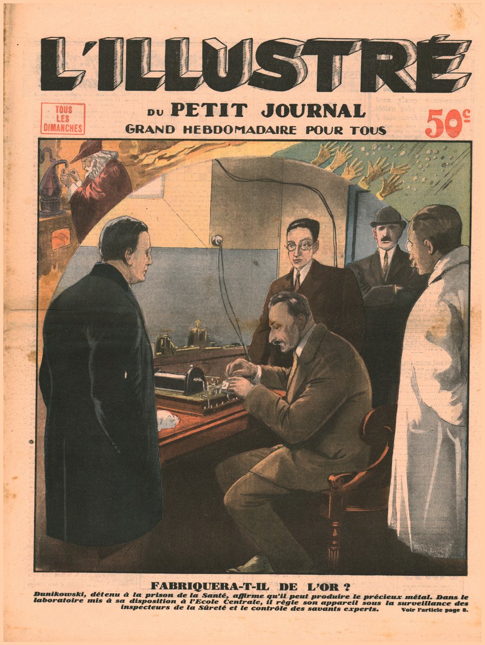 Aranyat csinál, 1932. alkotó: Unbekannt