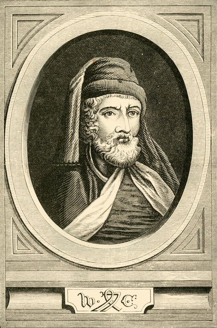 William Caxton, c1422-c1491, 1890. alkotó: Unbekannt