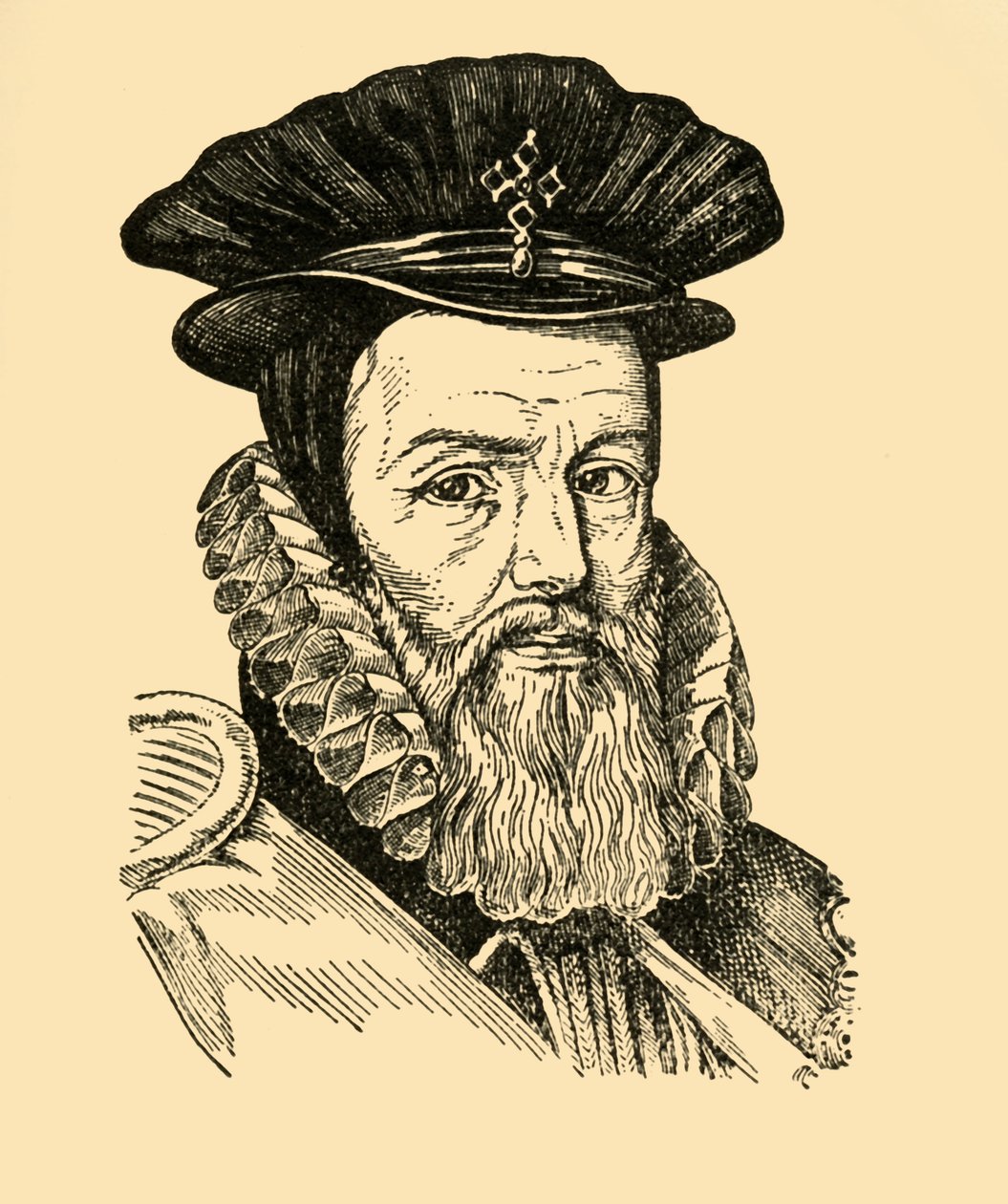 William Cecil Lord Burghley, 1933. alkotó: Unbekannt