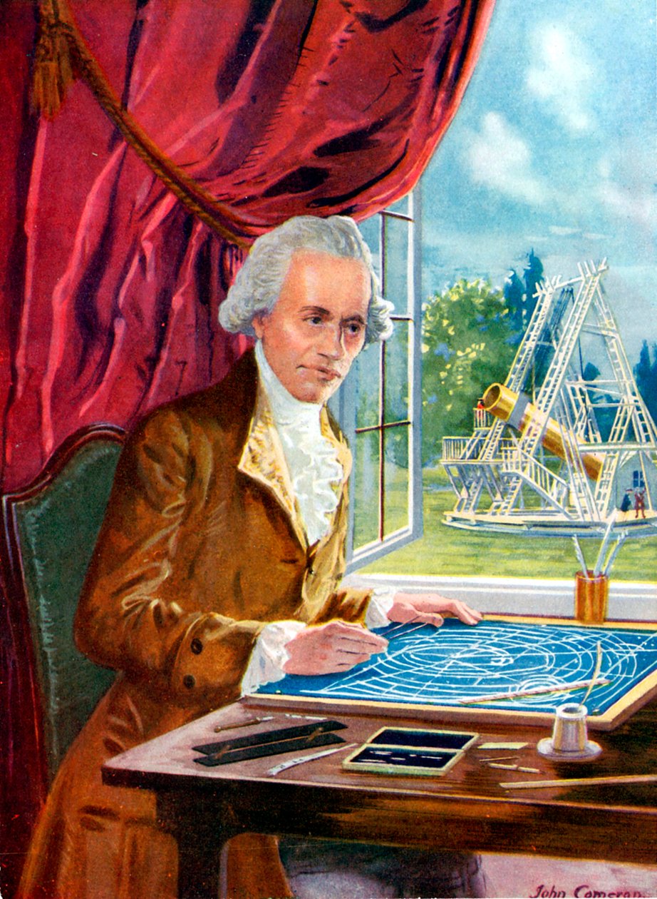 William Herschel 1738-1822 német származású angol csillagász alkotó: Unbekannt