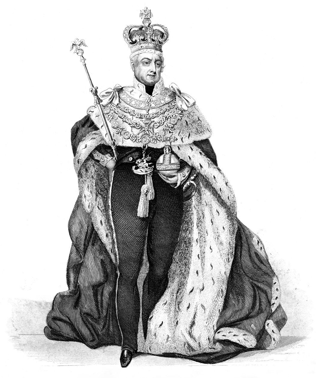 IV. Vilmos, az Egyesült Királyság királya, 1837 alkotó: Unbekannt