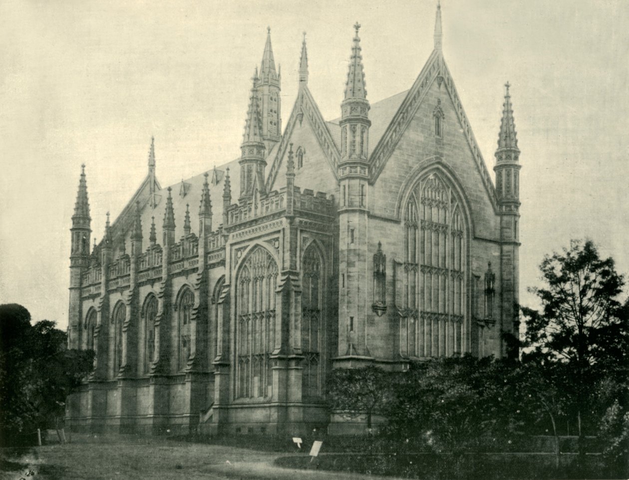 Wilson Hall, Melbourne Egyetem, 1901. alkotó: Unbekannt