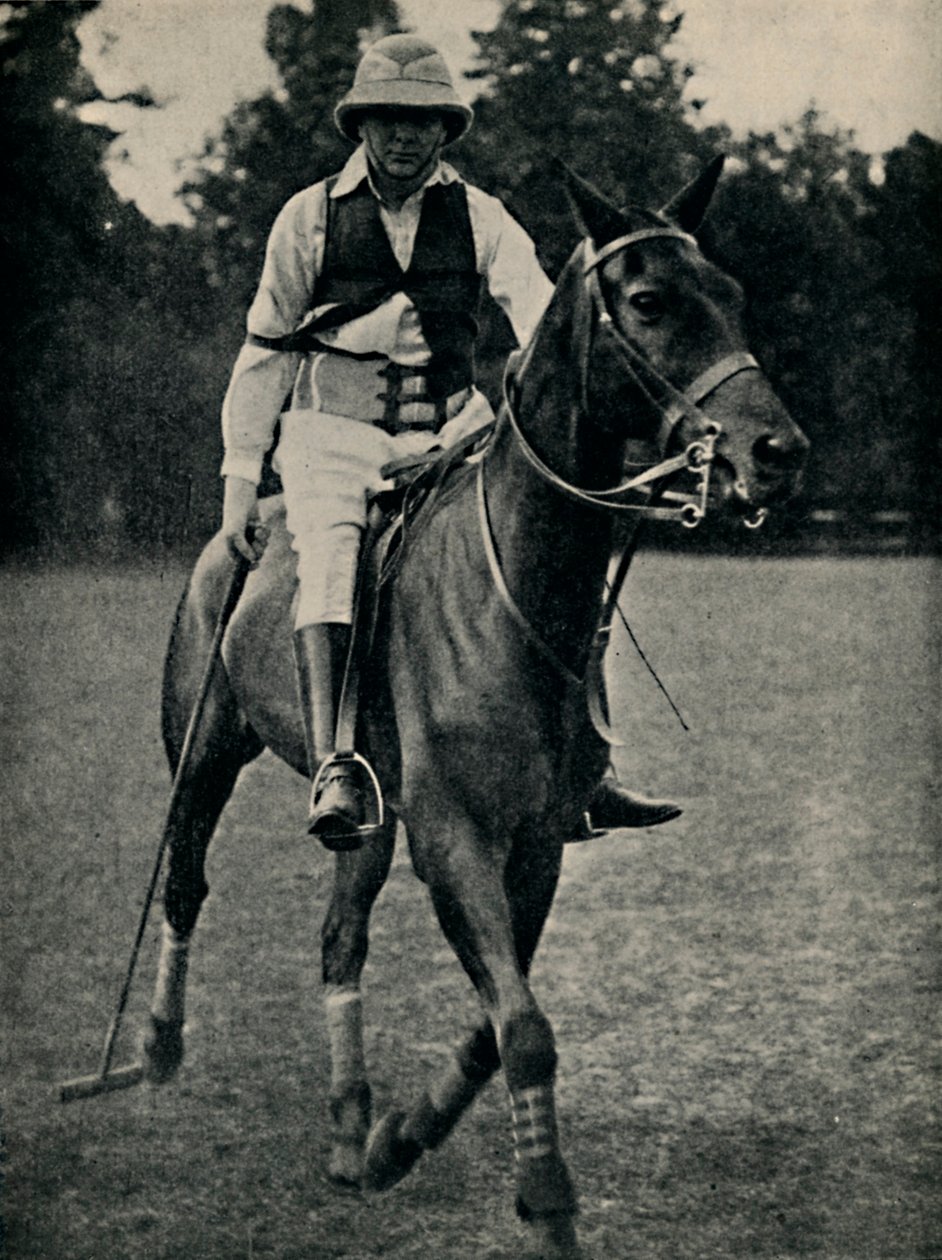 Winston Churchill pólót játszik, 1920-as évek, 1945. alkotó: Unbekannt
