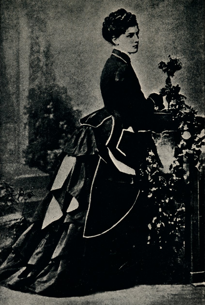 Winston Churchill amerikai anya, 1880-as évek, 1945. alkotó: Unbekannt