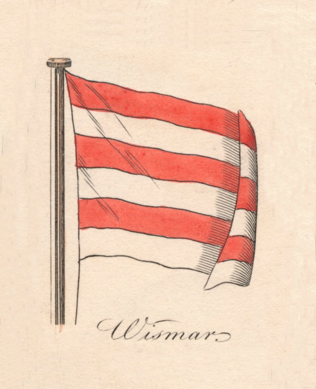 Wismar, 1838 alkotó: Unbekannt