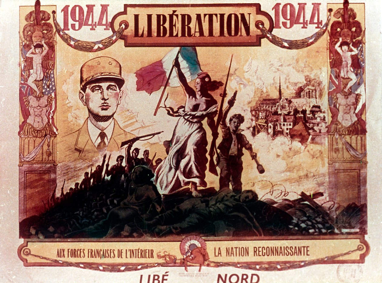 2. világháború: Franciaország felszabadítása, 1944 alkotó: Unbekannt