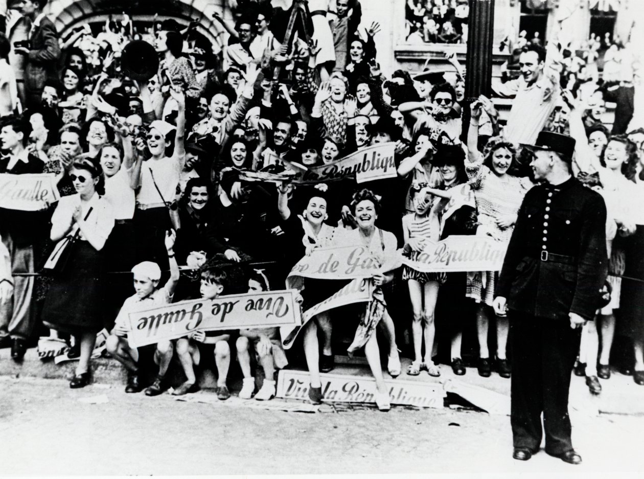 2. világháború: Párizs felszabadítása, 1944. alkotó: Unbekannt