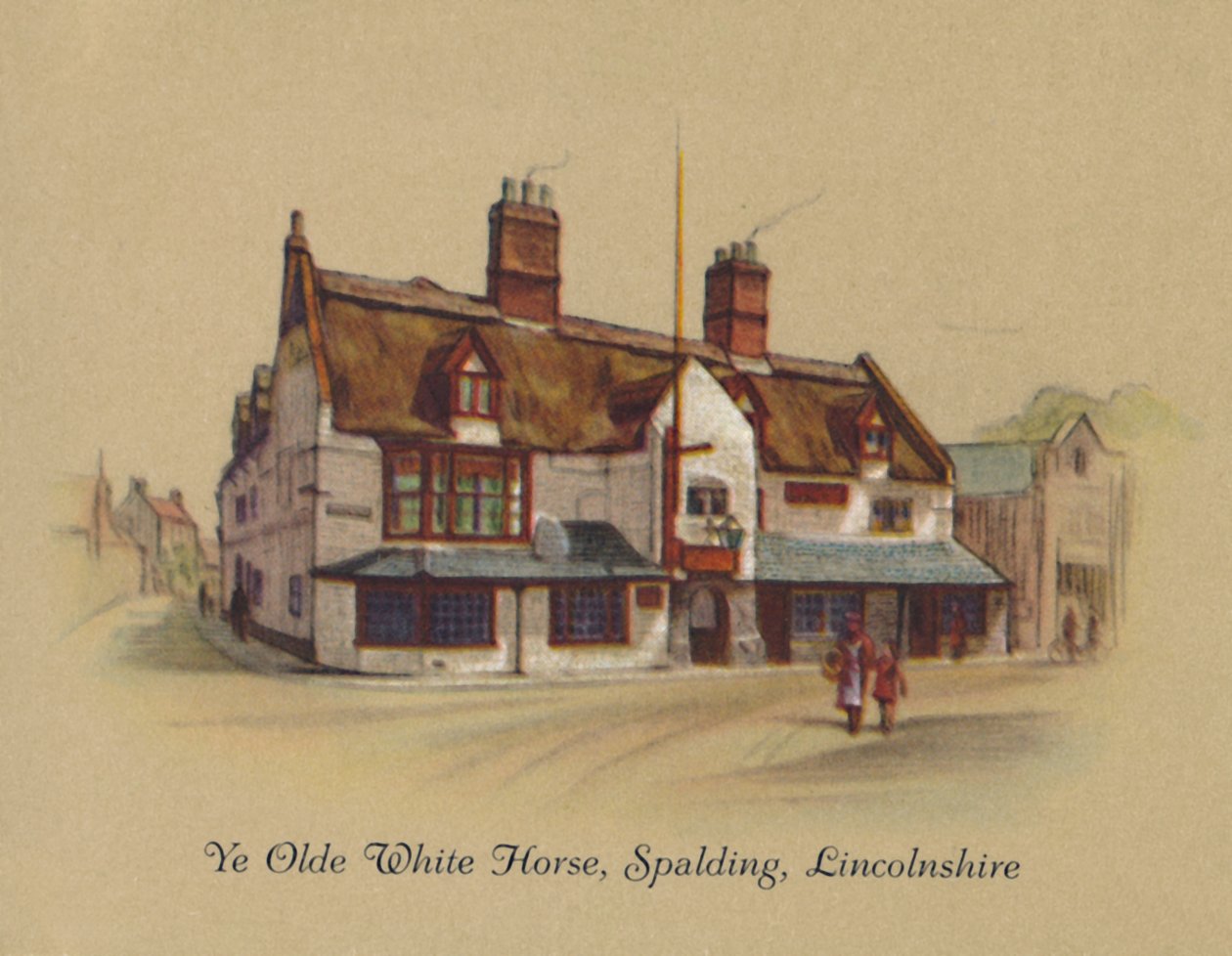 Ye Olde White Horse, Spalding, Lincolnshire, 1939 alkotó: Unbekannt