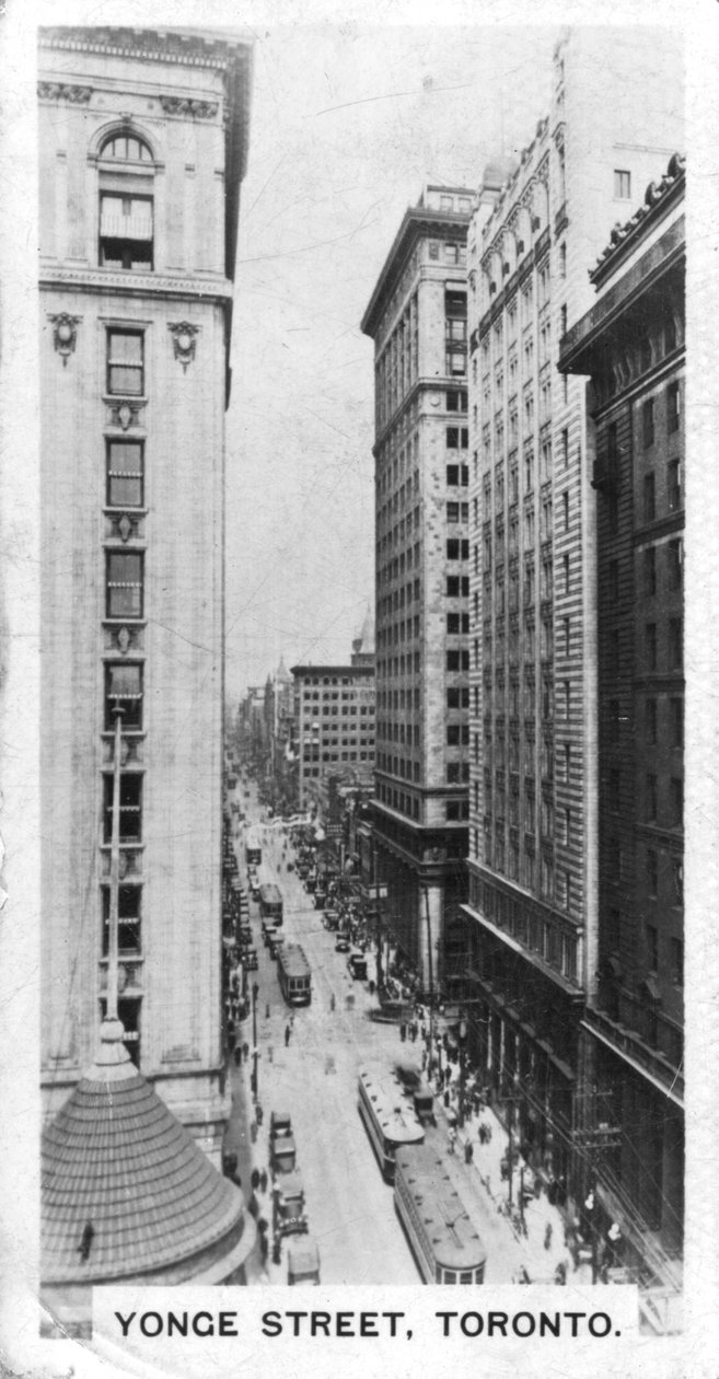 Young Street, Toronto, Kanada, 1920-as évek alkotó: Unbekannt