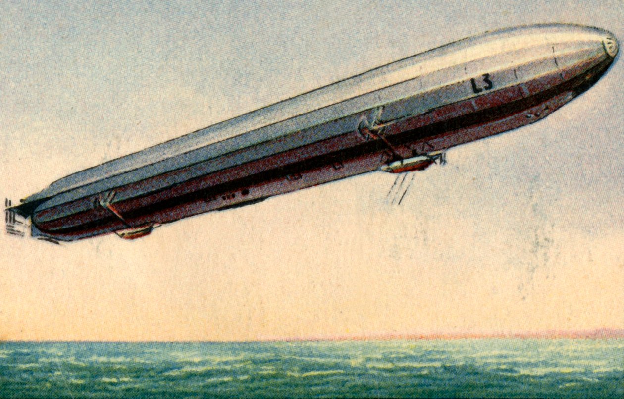 Zeppelin LZ 3, 1914, 1932. alkotó: Unbekannt