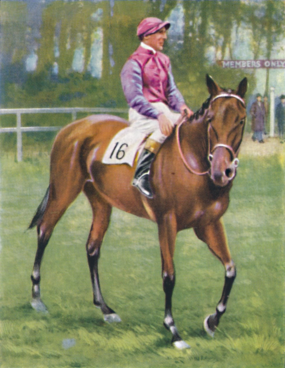 Zoltán, Jockey: M. Beary, 1939 alkotó: Unbekannt