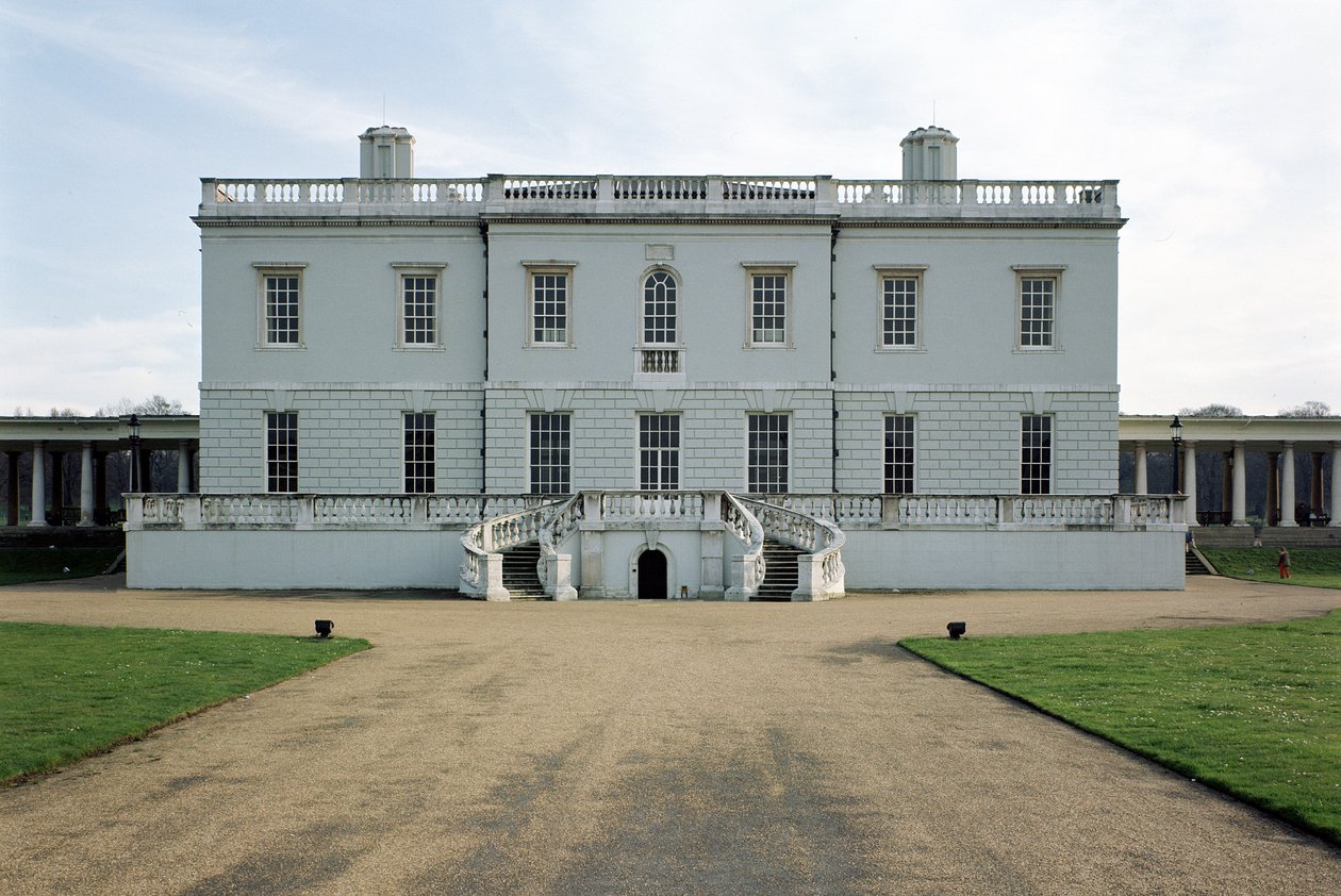 A Queens House külseje, Greenwich, London alkotó: Unbekannt Unbekannt