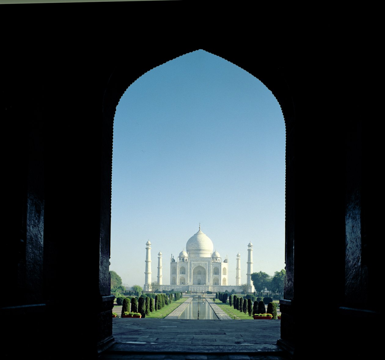 Taj Mahal, Agra, 1647-ben épült alkotó: Unbekannt Unbekannt