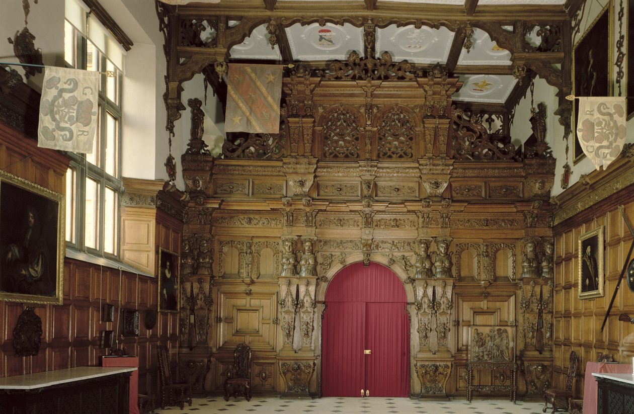A nagyterem, Audley End, Essex alkotó: Unbekannt Unbekannt