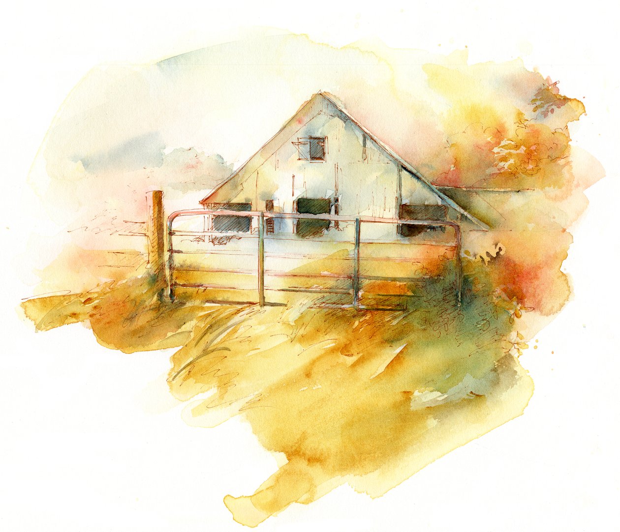 Barn in Pleasant Hill 1, 2016, alkotó: Unbekannt Unbekannt