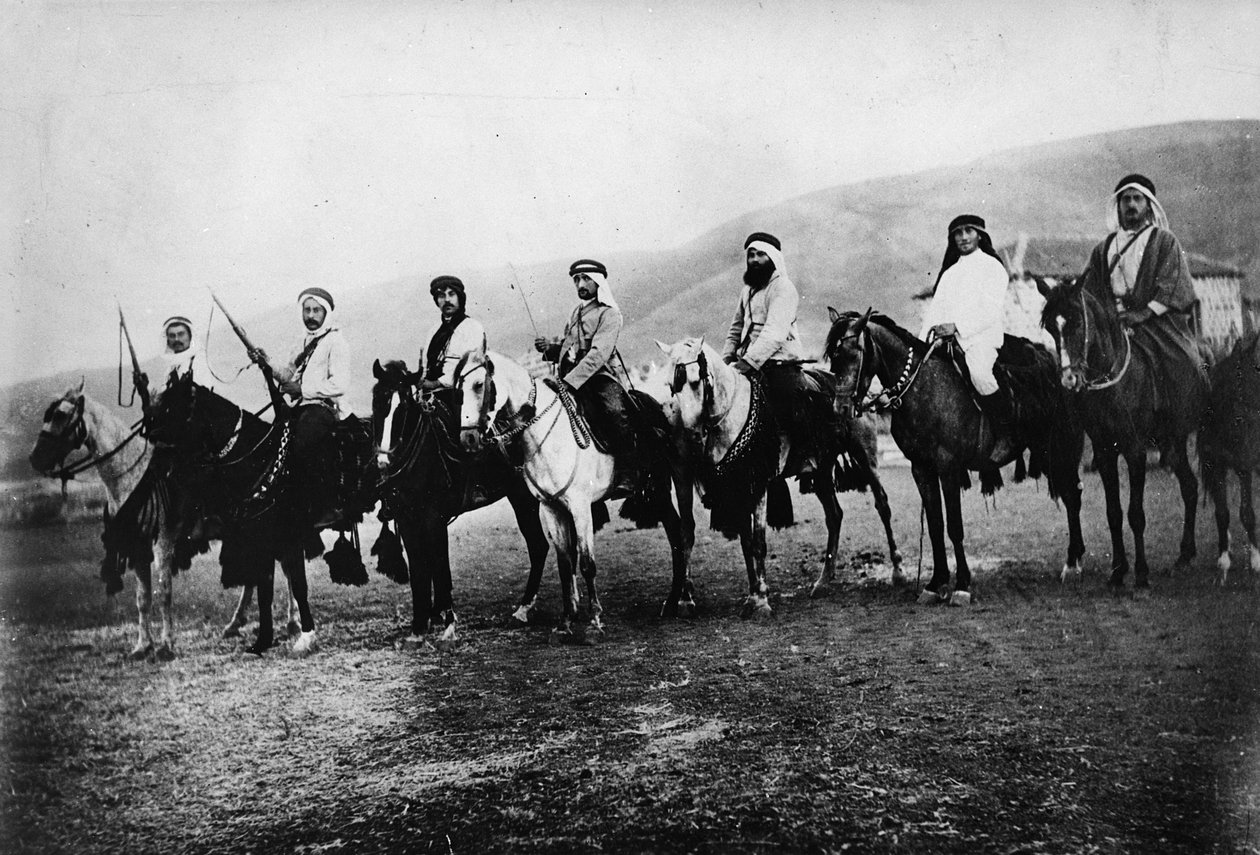 Hashomer – Zsidó őrök Galileában, az 1900-as évek elején alkotó: Unbekannt Unbekannt