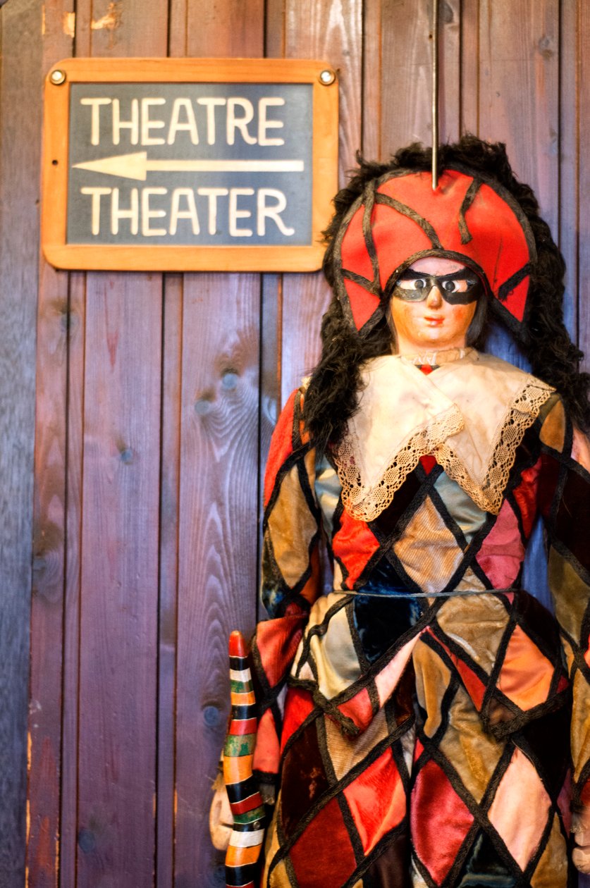 Royal Theatre Marionettes baba Toone Brussel Belgiumban alkotó: Unbekannt Unbekannt