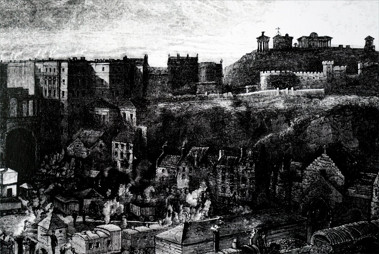 Kilátás Edinburgh-ra alkotó: Unbekannt