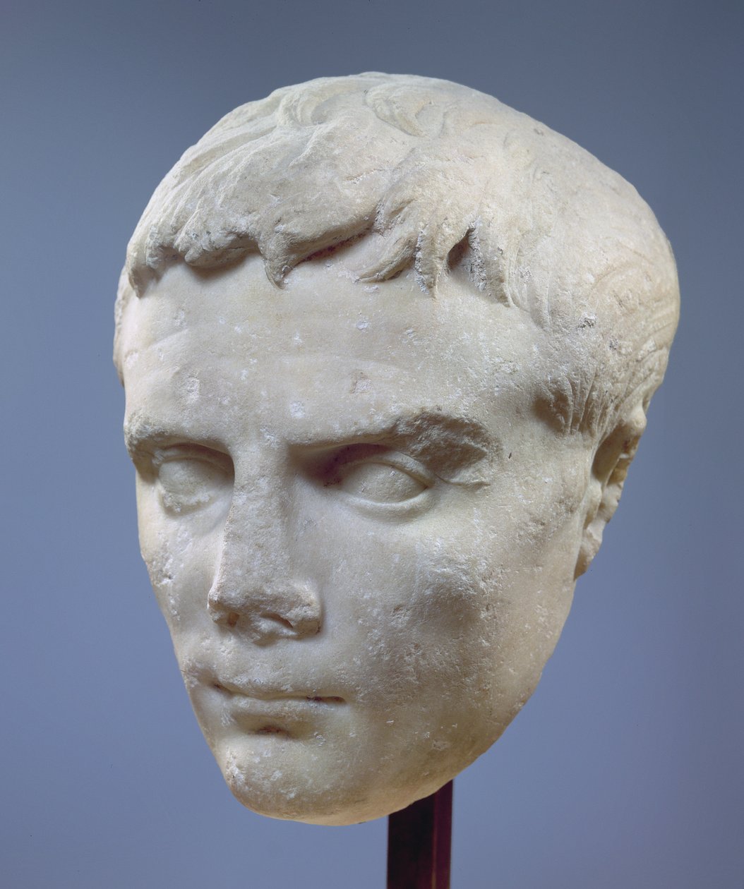 Augustus, márványfej, Kr.e. 27-20 alkotó: Unbekannt