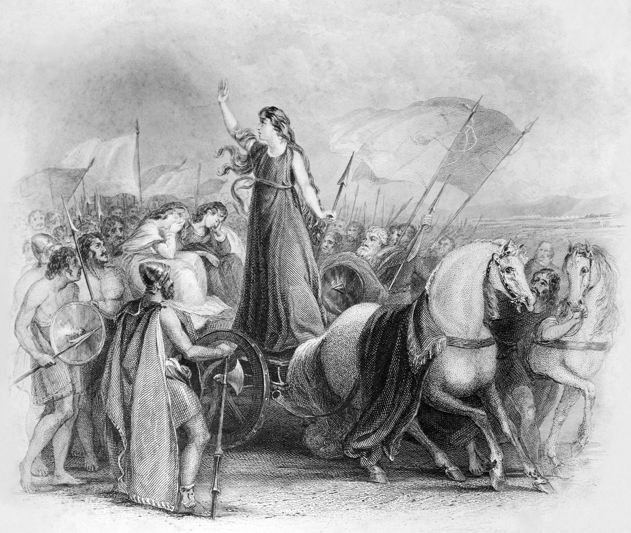 Boudica / Boadicea alkotó: Unbekannter Künstler
