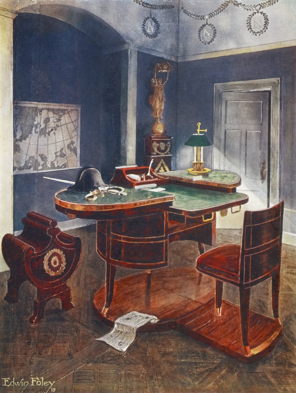 Napóleon kampányirodája, Château de Malmaison alkotó: Alec Hunter
