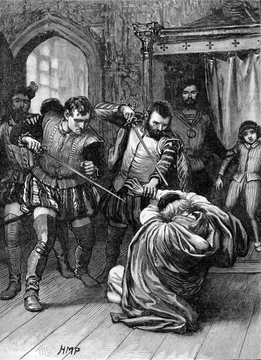 Beaton bíborost 1546. május 29-én meggyilkolják alkotó: Unbekannter Künstler